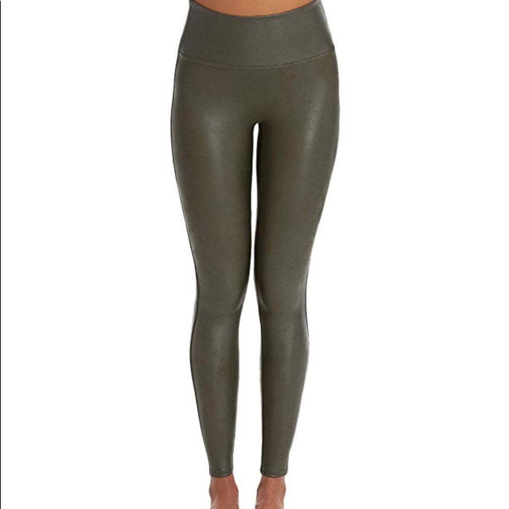 NEW w/ tags SPANX Faux leather leggings, size S